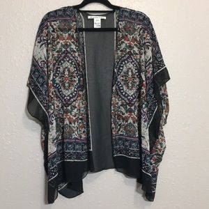 American Rag sheer boho cardigan/ Cover up Sz S/M